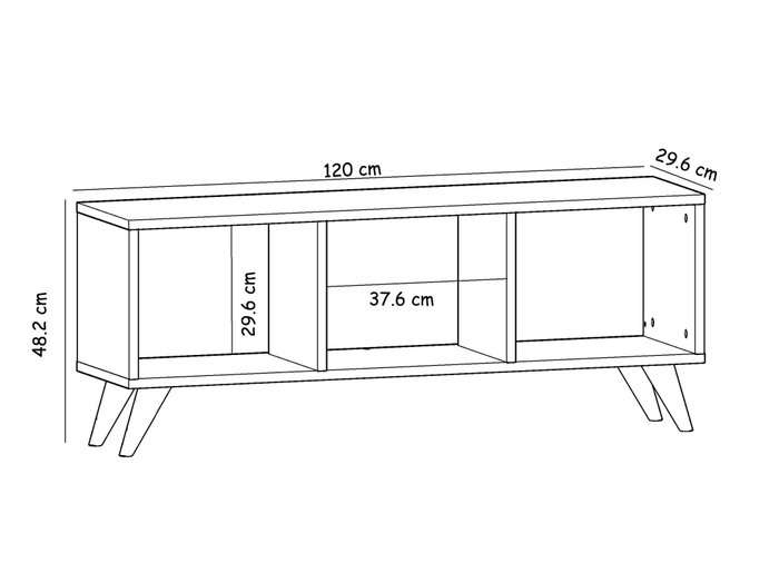 Hanah Home Tina - Sapphire Soporte de TV